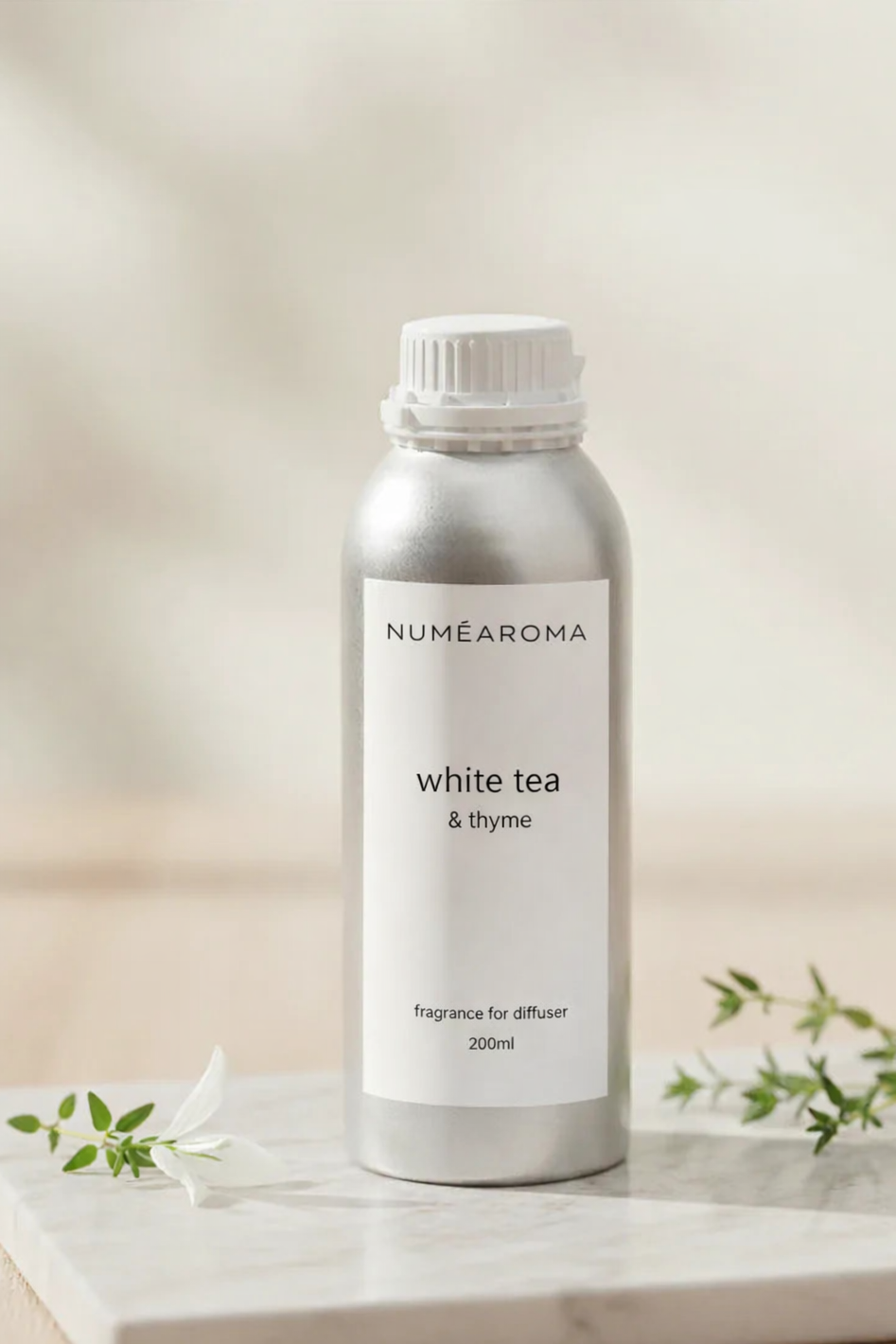 Geurolie White Tea & Thyme